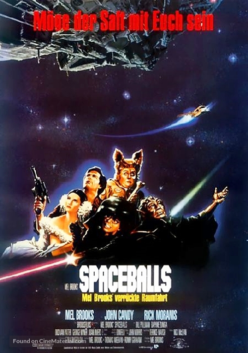 Spaceballs (1987) German movie poster