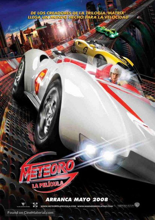 Speed Racer - Mexican Movie Poster