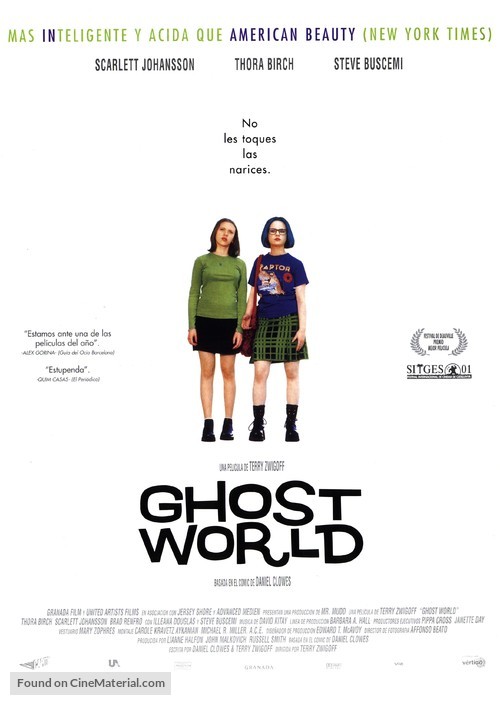 Ghost World - Spanish Movie Poster