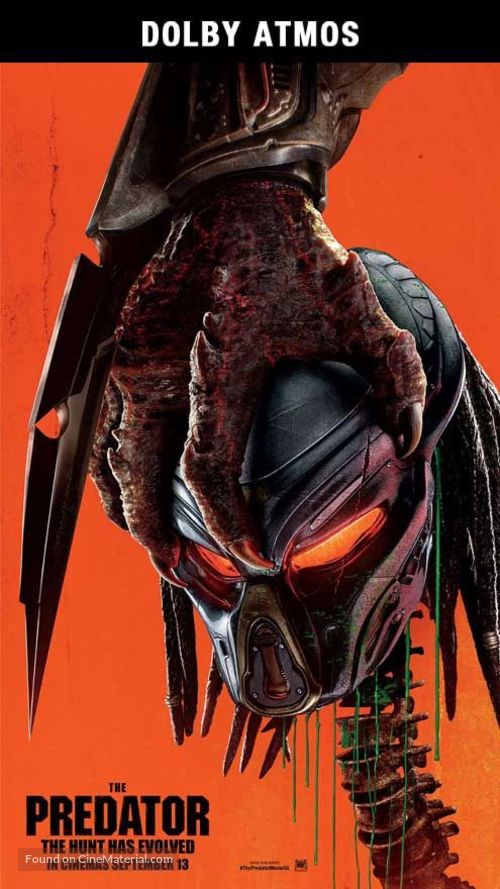 The Predator - Singaporean Movie Poster