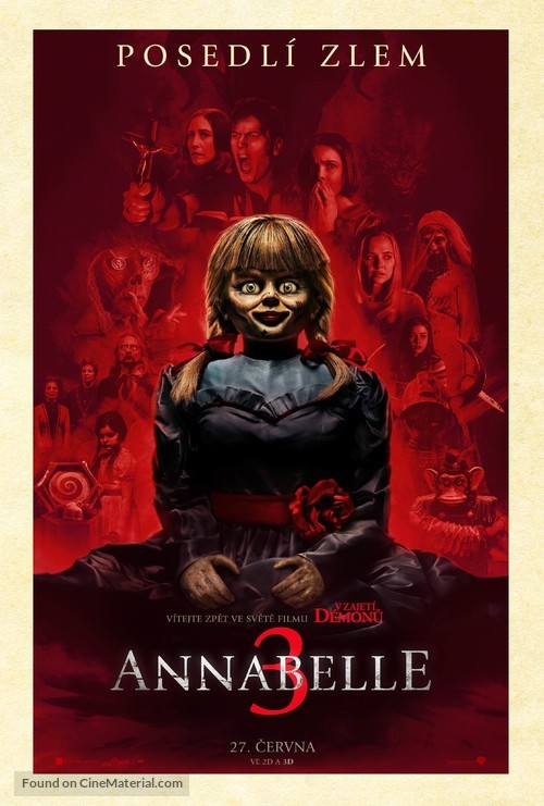 Annabelle Comes Home - Czech Movie Poster