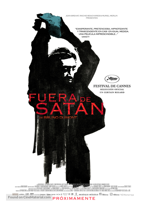 Hors Satan - Mexican Movie Poster