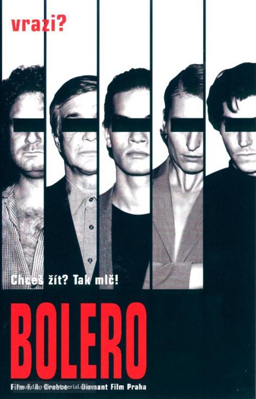 Bolero - Czech poster