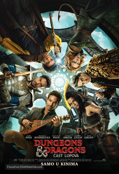 Dungeons &amp; Dragons: Honor Among Thieves - Croatian Movie Poster