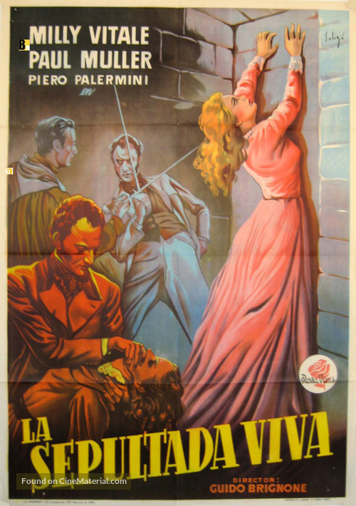 La sepolta viva - Spanish Movie Poster