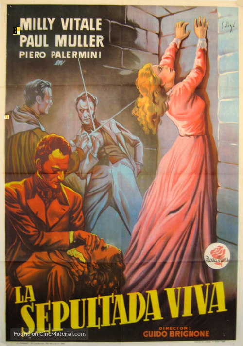 La sepolta viva - Spanish Movie Poster