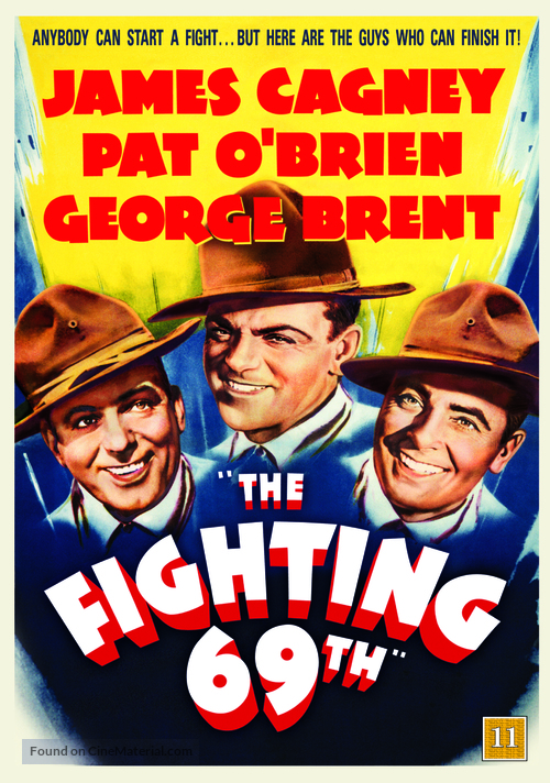 The Fighting 69th - Danish Movie Cover