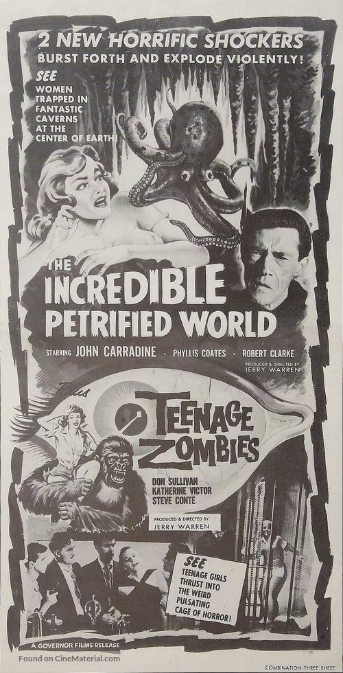 The Incredible Petrified World - poster
