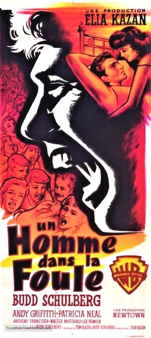 A Face in the Crowd - French Movie Poster