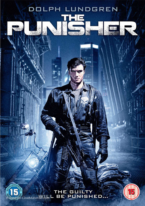 The Punisher - British DVD movie cover