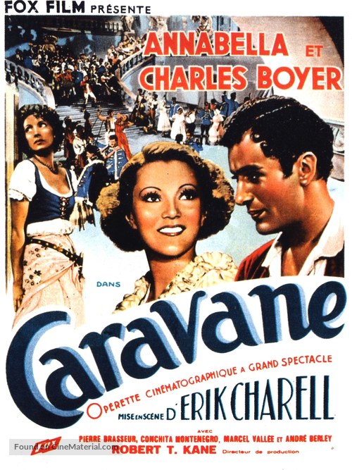 Caravane - French Movie Poster