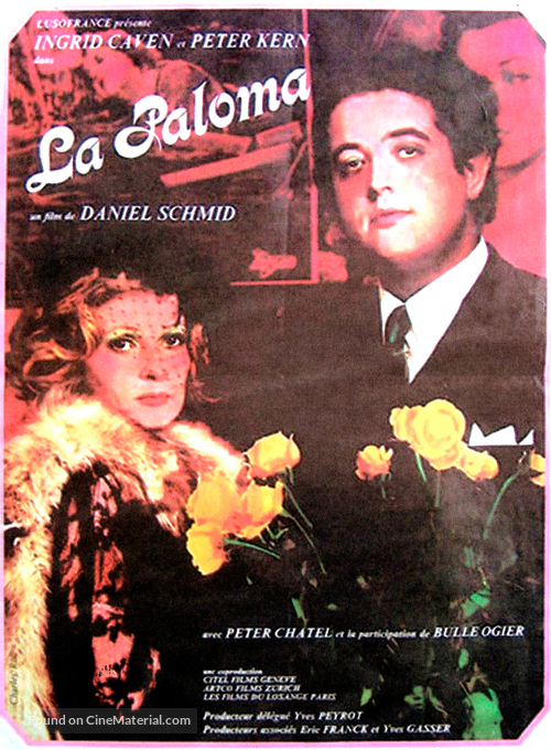 La Paloma - French Movie Poster