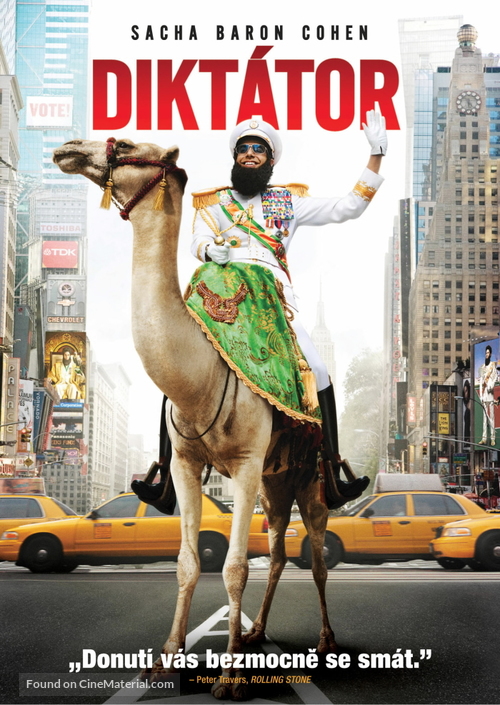 The Dictator - Czech DVD movie cover