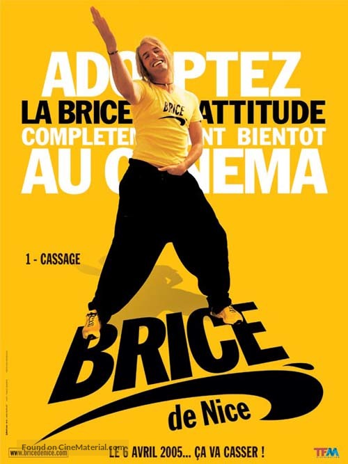 Brice de Nice - French poster