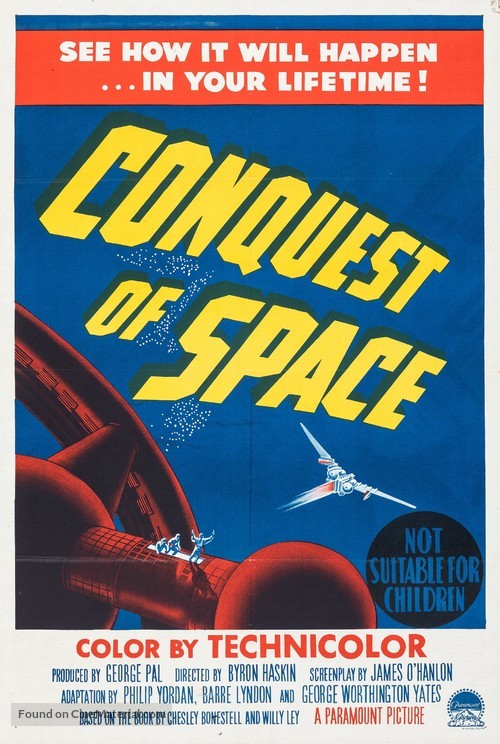 Conquest of Space - Australian Movie Poster