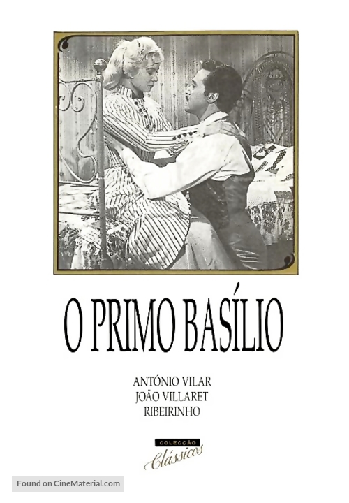 O Primo Bas&iacute;lio - Portuguese DVD movie cover