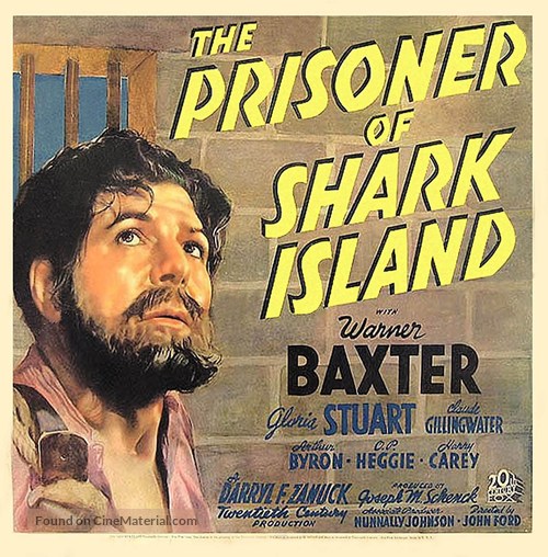 The Prisoner of Shark Island - Movie Poster