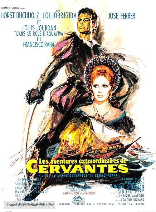 Cervantes - French Movie Poster