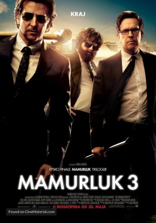 The Hangover Part III - Serbian Movie Poster