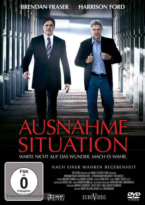 Extraordinary Measures - German Movie Cover