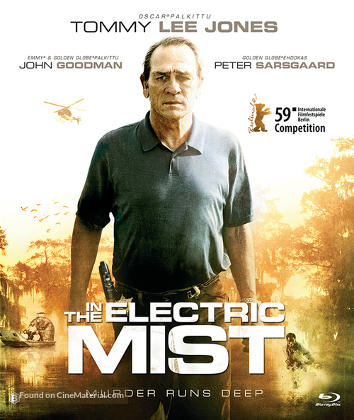 In the Electric Mist - Finnish Blu-Ray movie cover