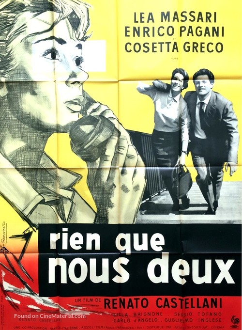 I sogni nel cassetto - French Movie Poster