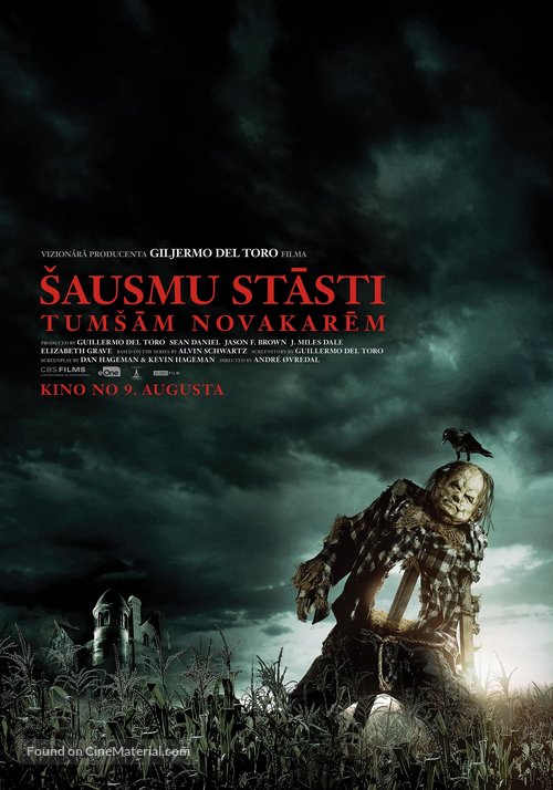 Scary Stories to Tell in the Dark - Latvian Movie Poster