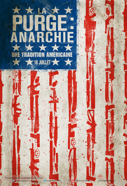 The Purge: Anarchy - Canadian Movie Poster