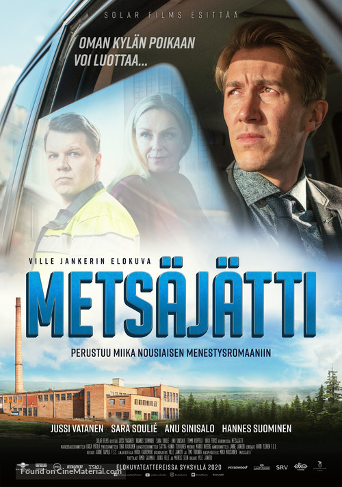 Mets&auml;j&auml;tti - Finnish Movie Poster