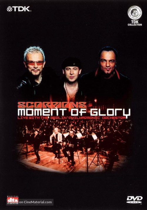 The Scorpions: Moment of Glory - DVD movie cover