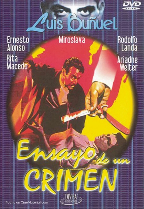 Ensayo de un crimen - Spanish DVD movie cover