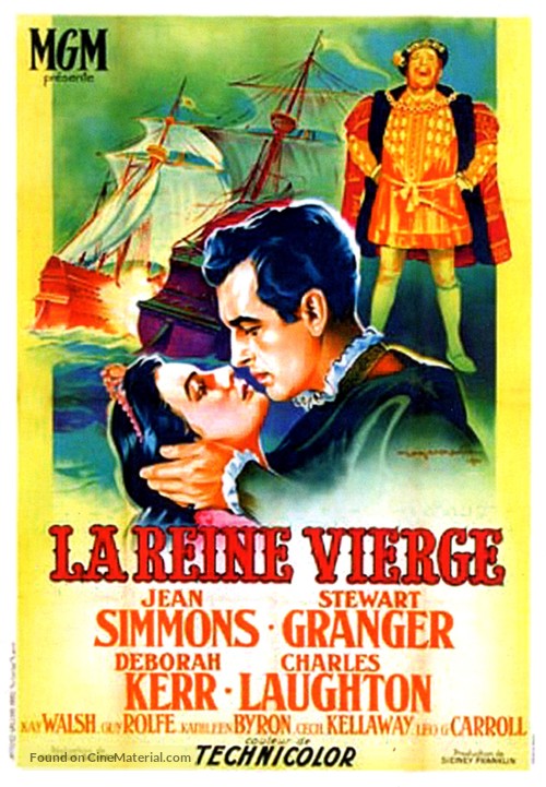 Young Bess - French Movie Poster