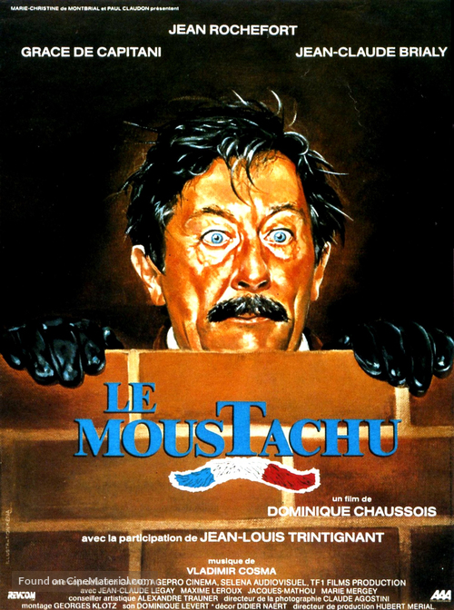 Le moustachu - French Movie Poster