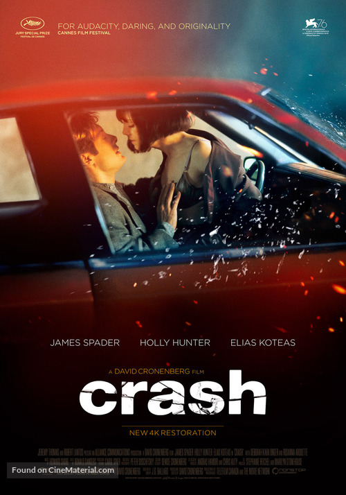Crash - Swedish Re-release movie poster
