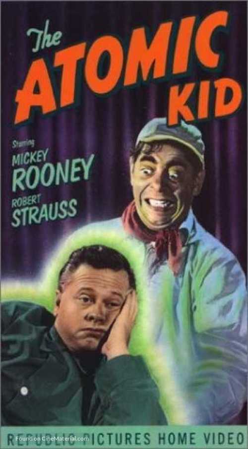 The Atomic Kid - VHS movie cover