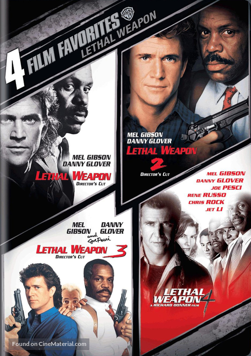 Lethal Weapon (1987) dvd movie cover