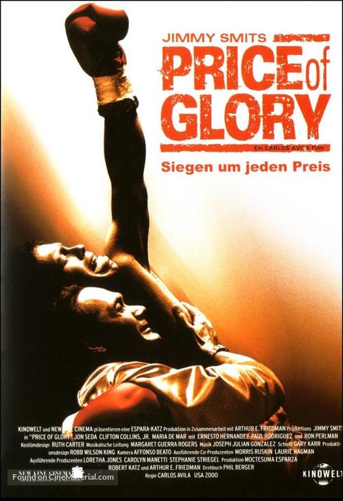 Price of Glory - German poster