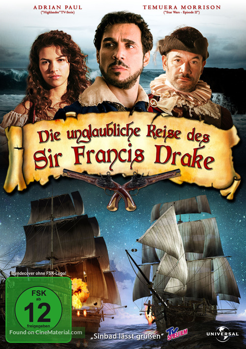 The Immortal Voyage of Captain Drake - German DVD movie cover