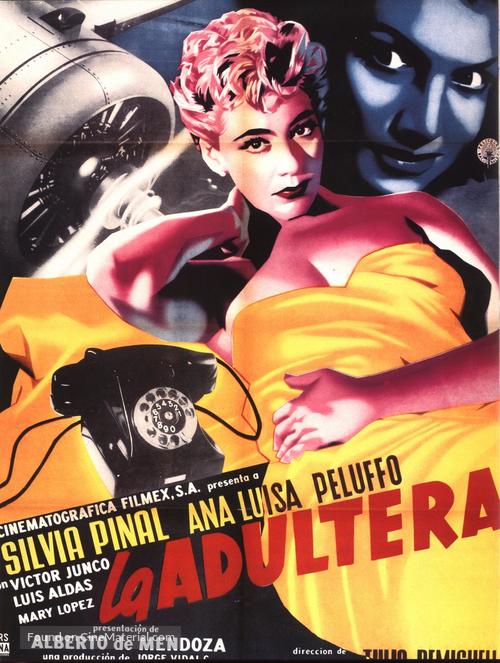 Ad&uacute;ltera, La - Mexican Movie Poster