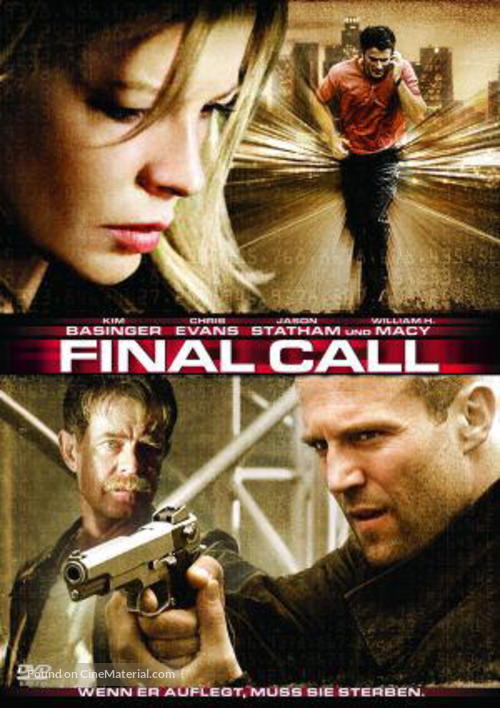 Cellular - German DVD movie cover