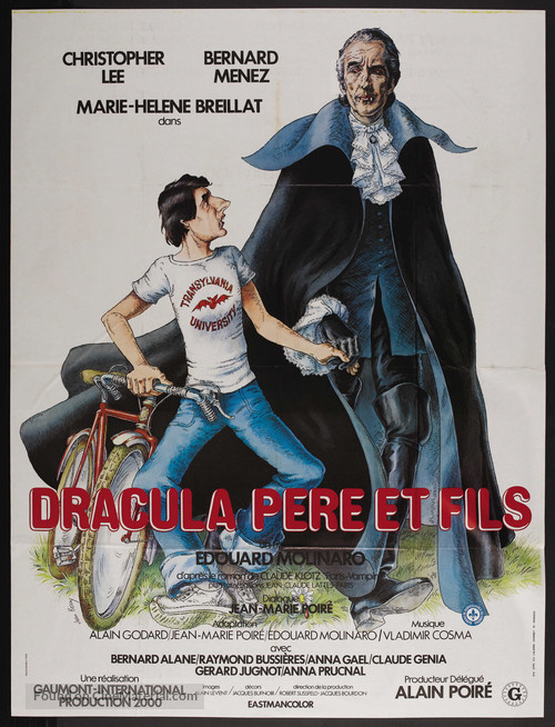 Dracula p&egrave;re et fils - French Movie Poster