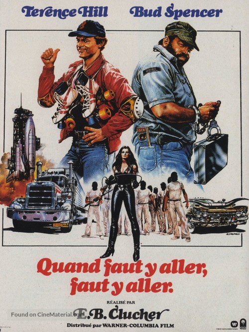 Nati con la camicia - French Movie Poster