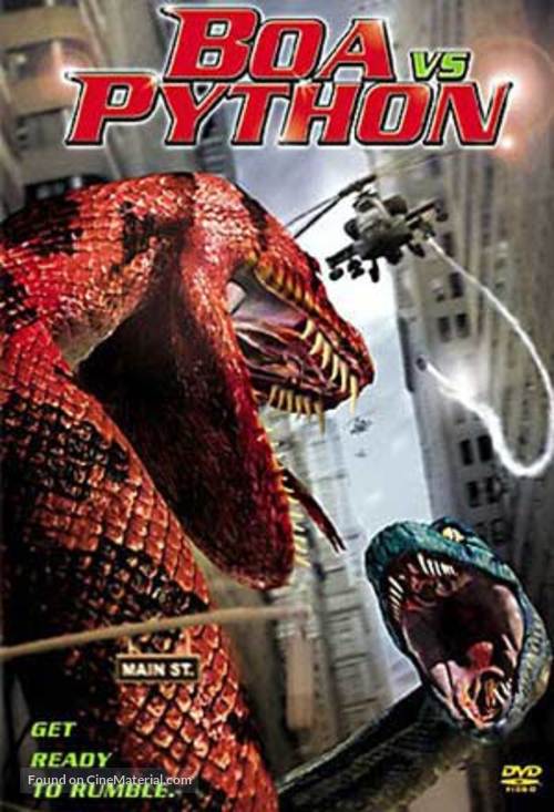 Boa vs. Python - DVD movie cover