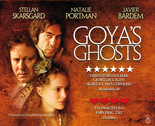 Goya&#039;s Ghosts - Danish Movie Poster