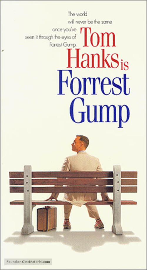 Forrest Gump - VHS movie cover