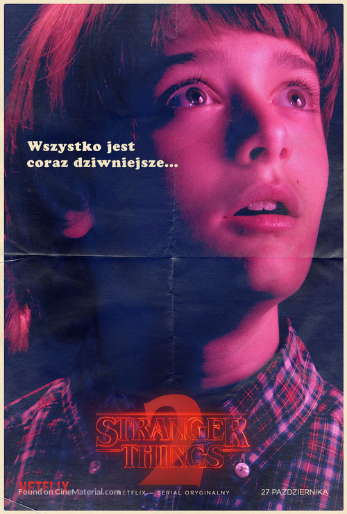 &quot;Stranger Things&quot; - Polish Movie Poster