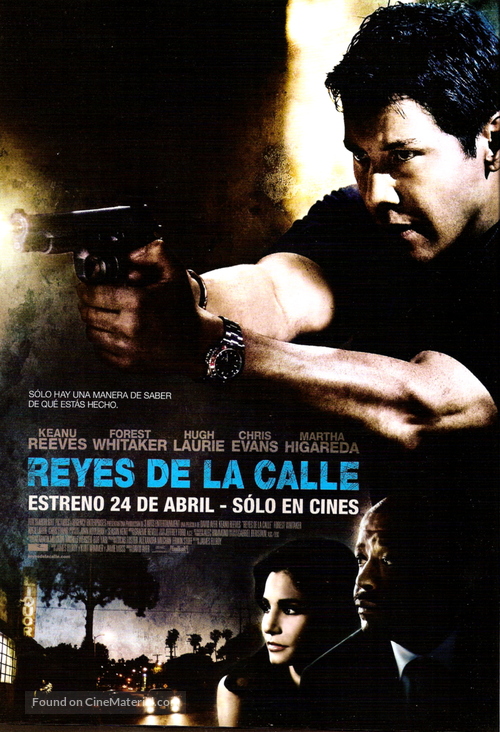 Street Kings - Argentinian Movie Poster