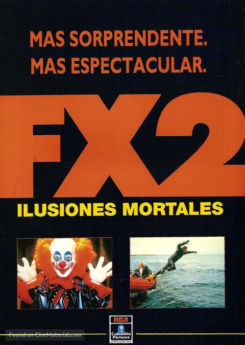 F/X2 - Spanish poster