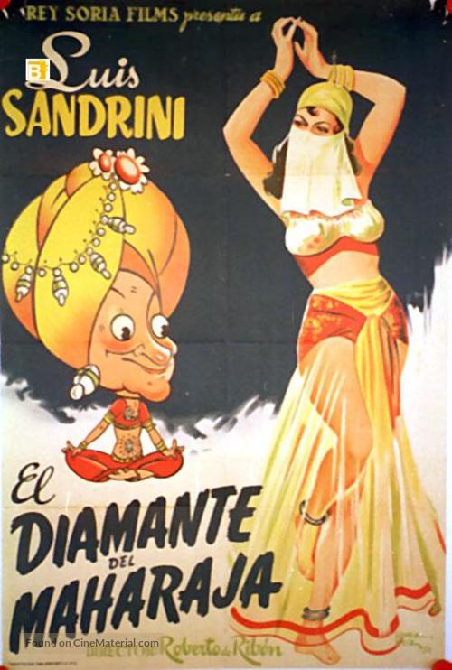 El diamante del Maharaj&aacute; - Chilean Movie Poster