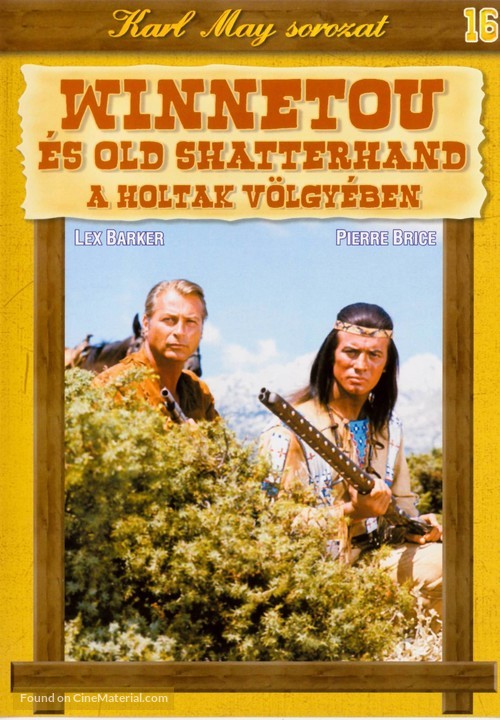 Winnetou und Shatterhand im Tal der Toten - Hungarian Movie Cover